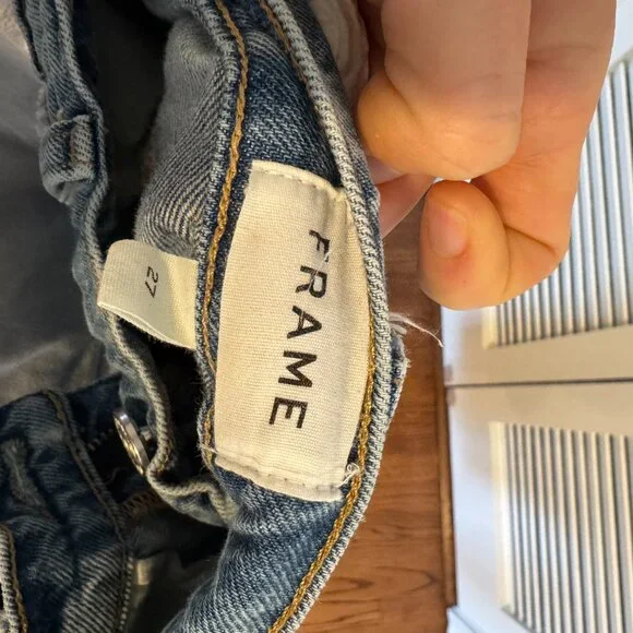 Frame Le Jane Wide Leg Jeans - 27 - Picture 4 of 5